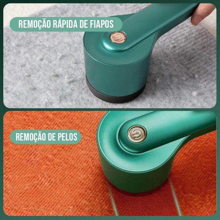 Removedor de Fiapos Recarregável Usb com Potência Aprimorada