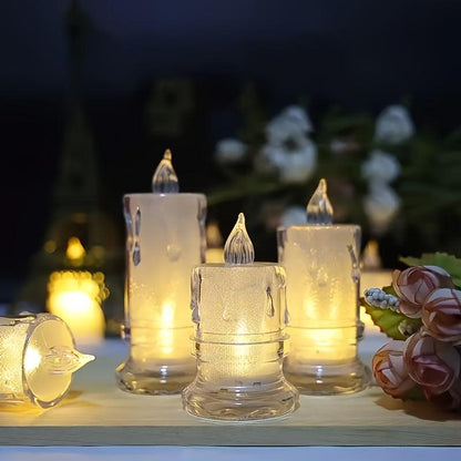 Velas de Led Natalina (Incluindo Bateria)